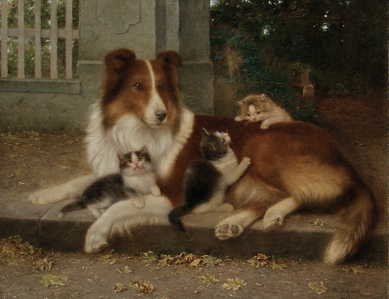Migliori amici da Wilhelm Schwar