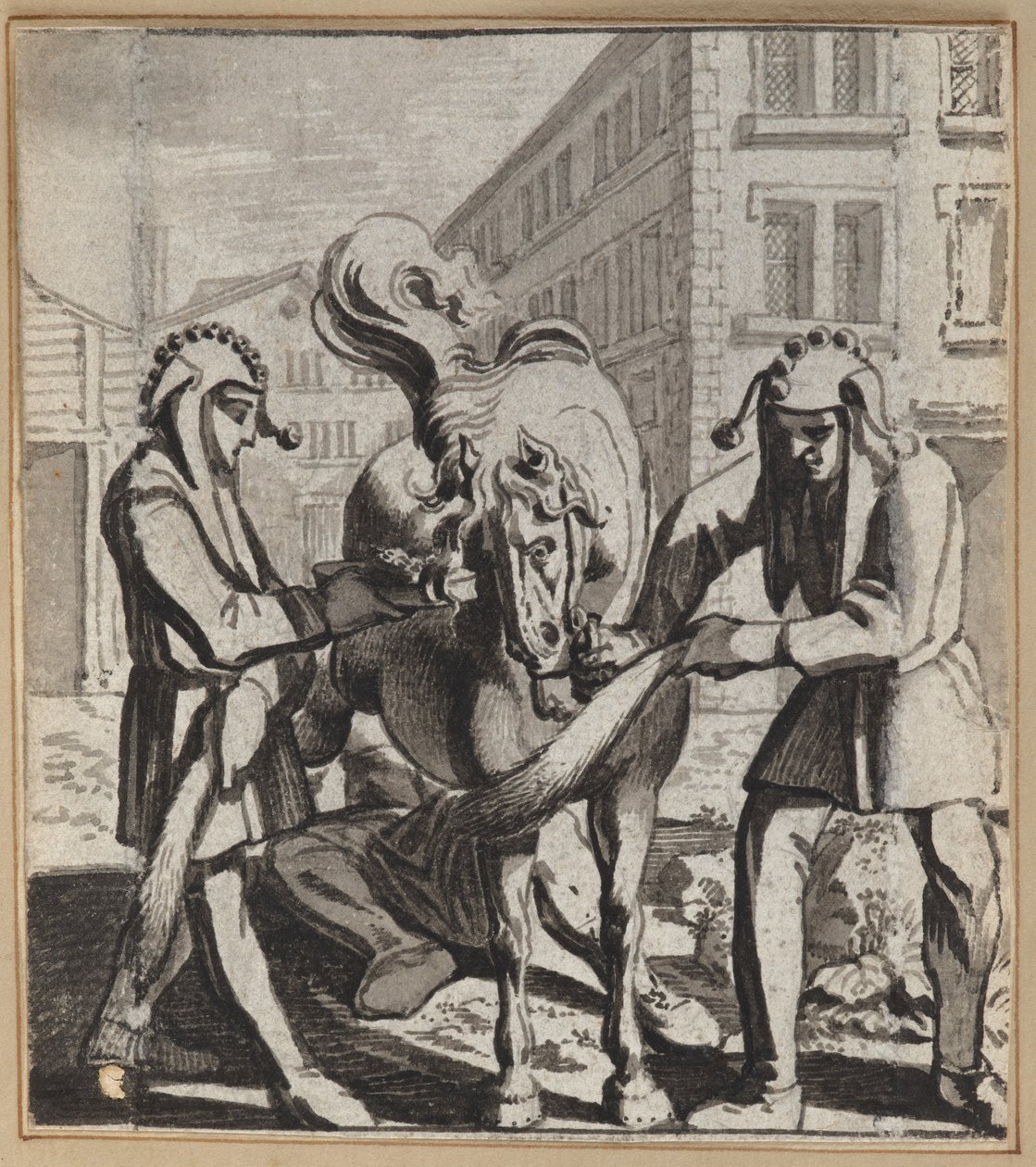 Il giullare con la coda di volpe da Wilhelm Stettler