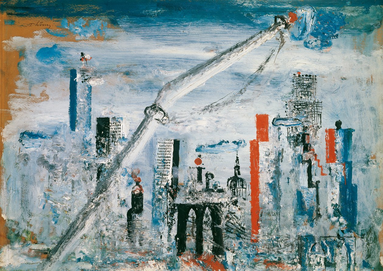 Veduta di Manhattan (East River) da Wilhelm Thöny
