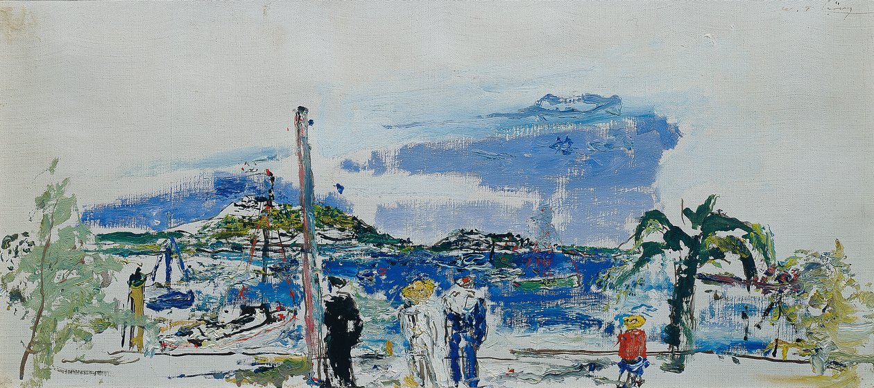 Marinai sulla spiaggia da Wilhelm Thöny