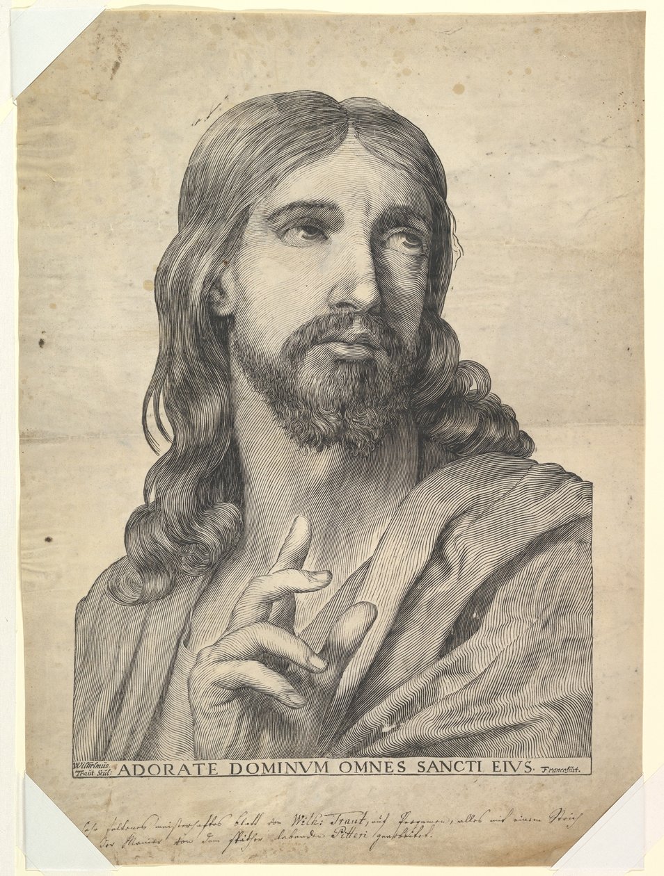Busto di Cristo benedicente da Wilhelm Traut