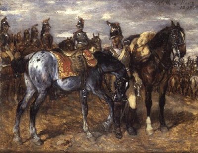 Cavalleria in parata da Wilhelm Von Diez
