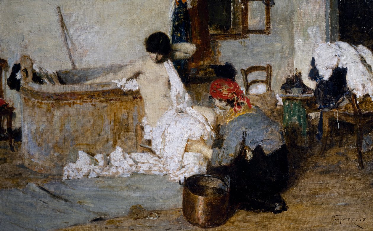 Dopo il bagno da Wilhelm van Ehrenberg