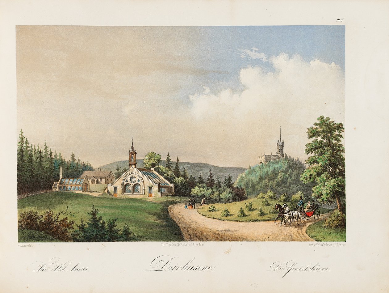 Serre di Oscarshal, 1852 da Wilhelm von Hanno