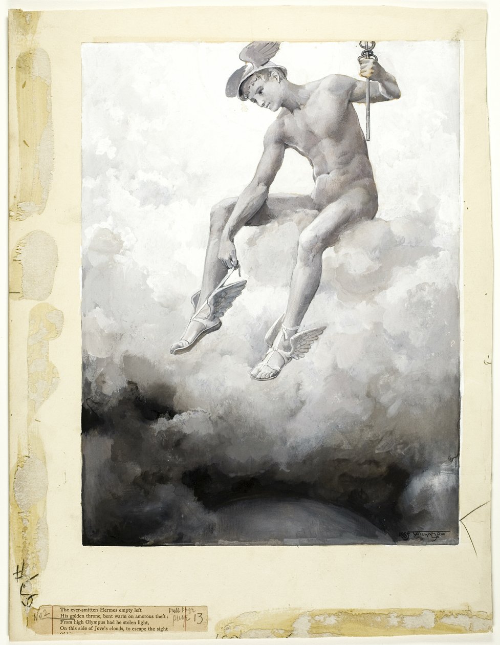 Da questa parte delle nuvole di Giove da Will Hicock Low