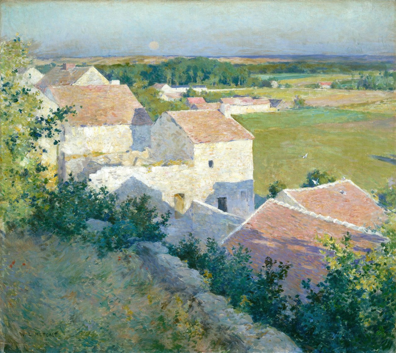 Crepuscolo di mezza estate da Willard Leroy Metcalf