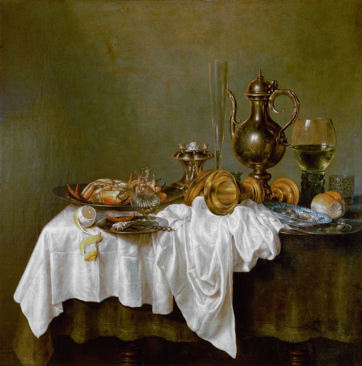 Natura morta con granchio da Willem Claesz. Heda