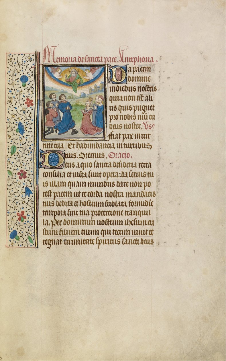 Uomini e donne in preghiera da Willem Vrelant