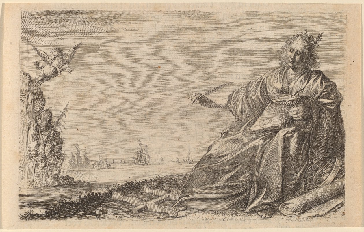 La musa della poesia da Willem Basse