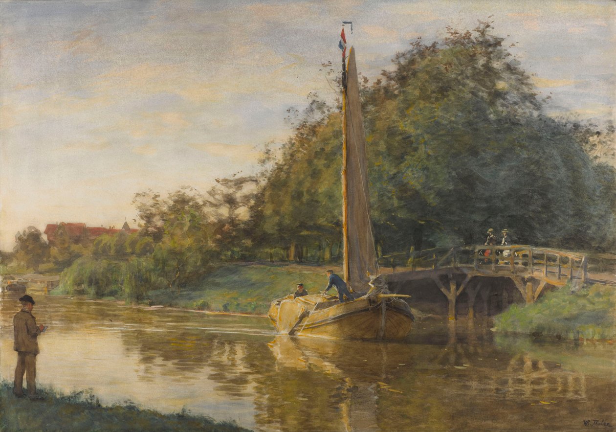 Koninginnegracht, ca 1901-1905 da Willem Bastiaan Tholen