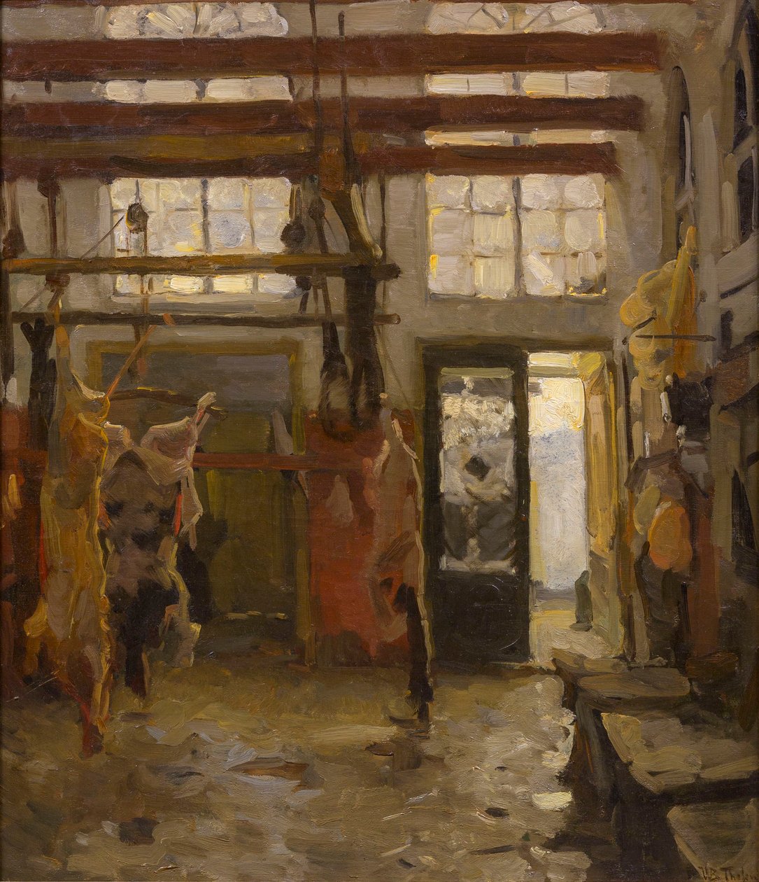 Macello, 1890 da Willem Bastiaan Tholen