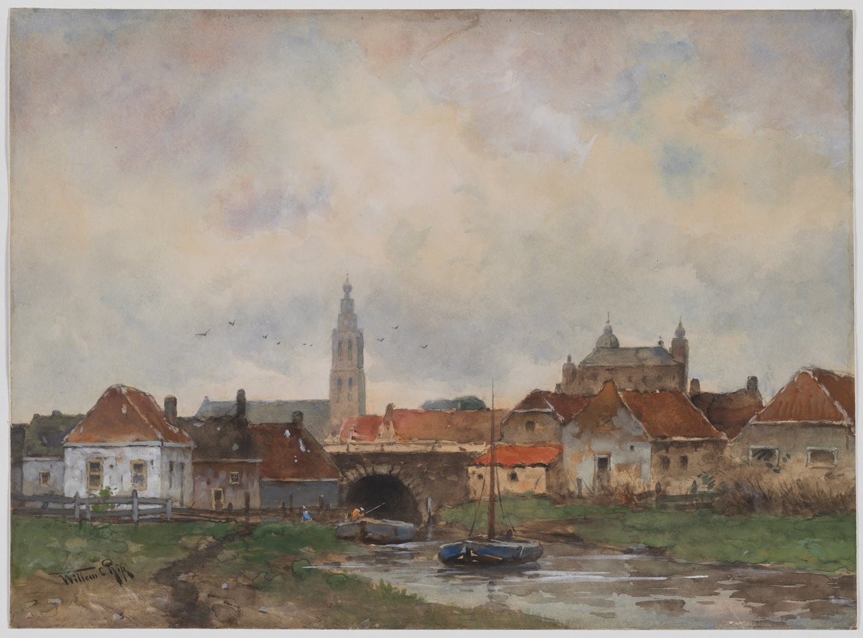 Chiusa superiore a Steenbergen, 1800s da Willem C Rik