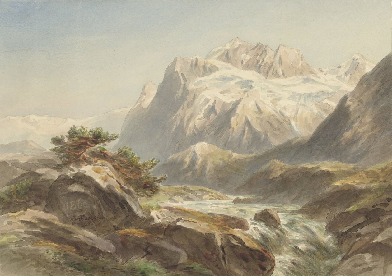 Paesaggio montano da Willem Jan van den Berghe