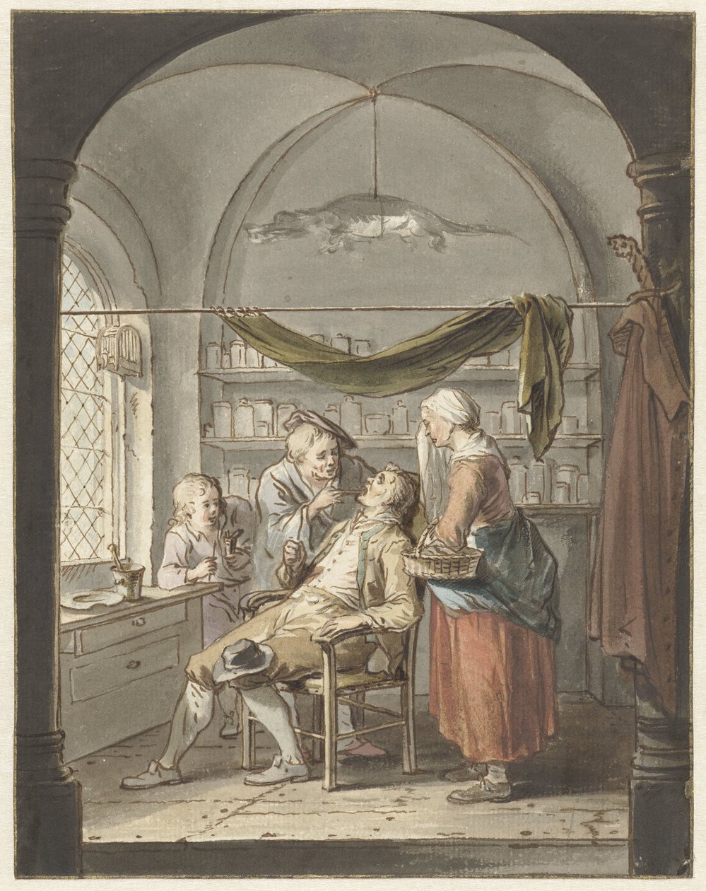 Il dentista da Willem Joseph Laquy
