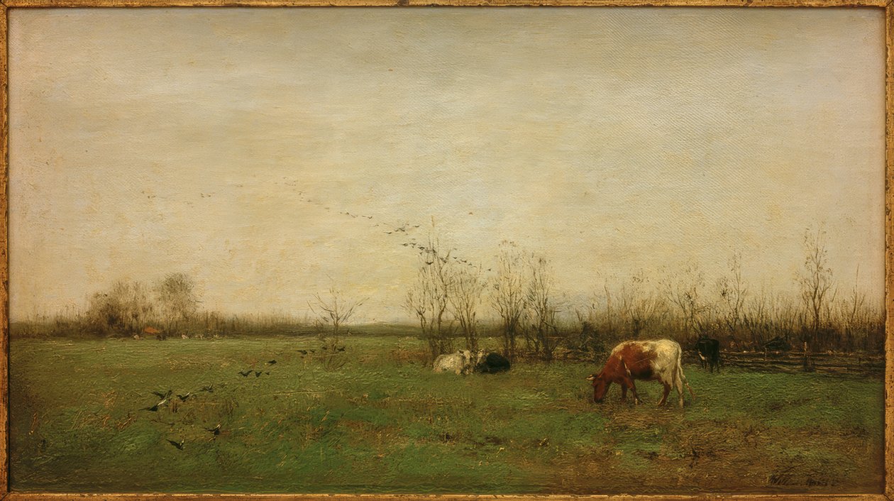 Paesaggio di pascolo da Willem Maris