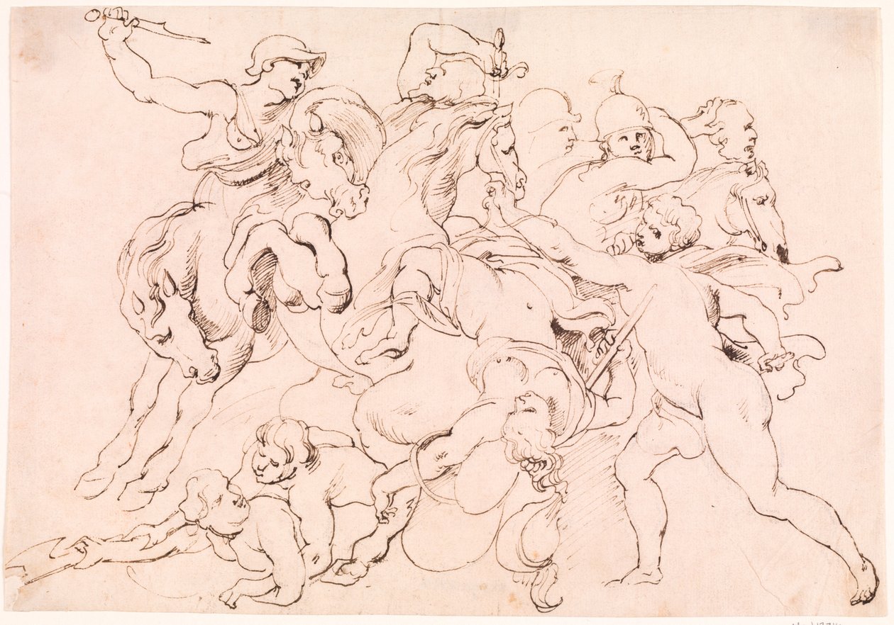 La battaglia delle Amazzoni da Willem Panneels