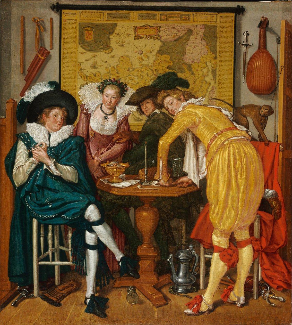 Compagnia allegra da Willem Pietersz. Buytewech