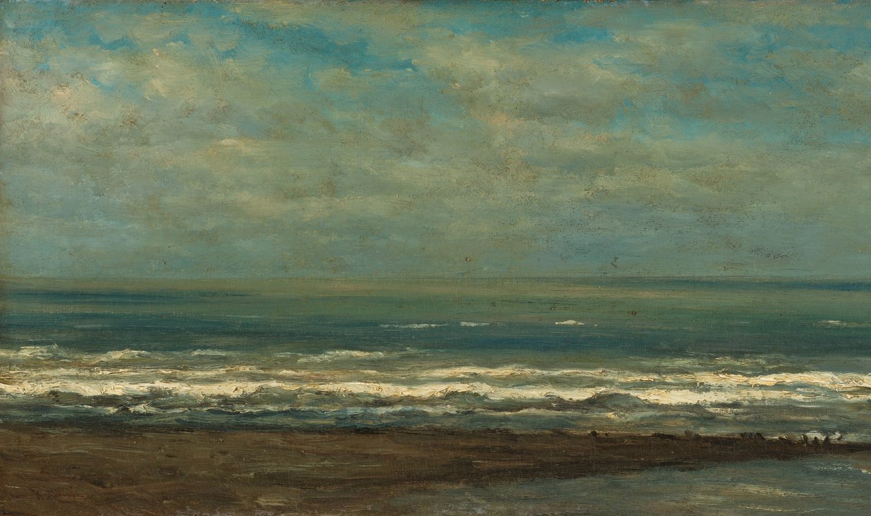 Paesaggio marino vicino a Heijst da Willem Roelofs (I)