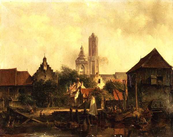 Vista di Utrecht da Willem Roelofs
