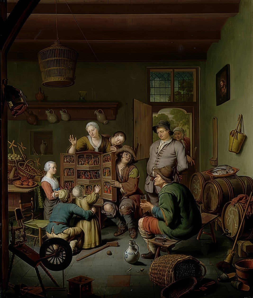 La scatola delle rarità da Willem Van Mieris