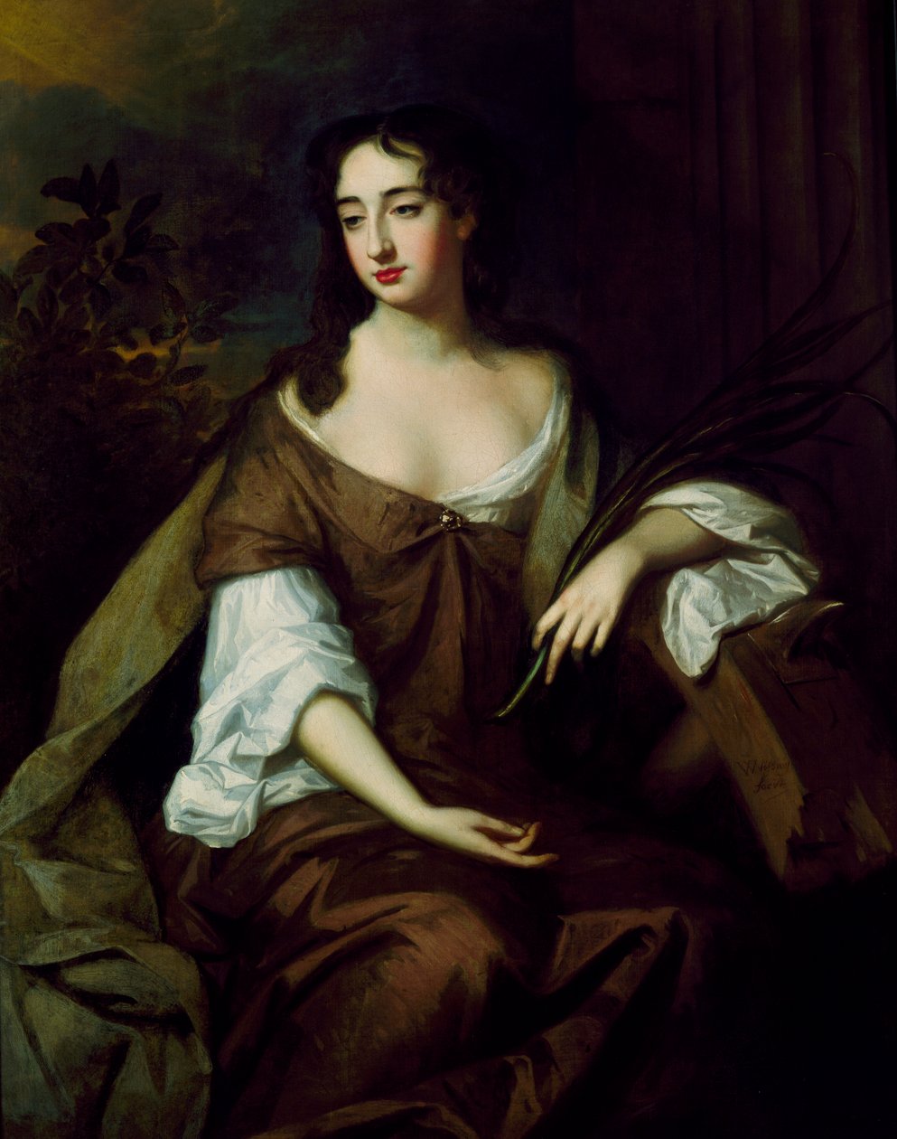 Una signora come Santa Caterina, XVII secolo da Willem Wissing