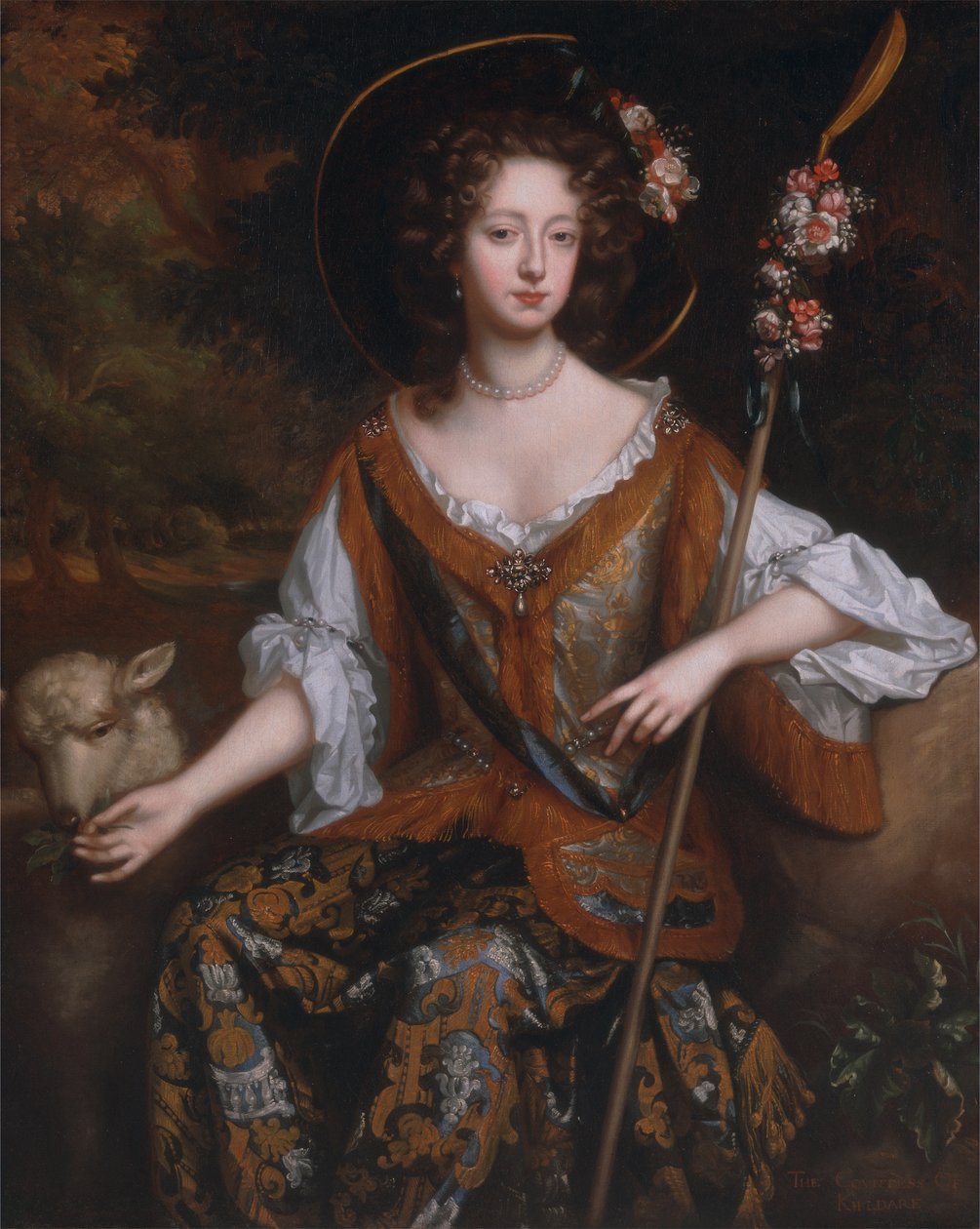 Elizabeth Jones, contessa di Kildare da Willem Wissing