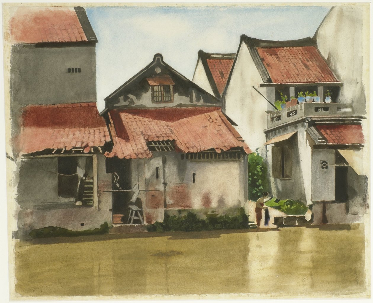 Città bassa di Batavia da Willem Arnoldus Witsen