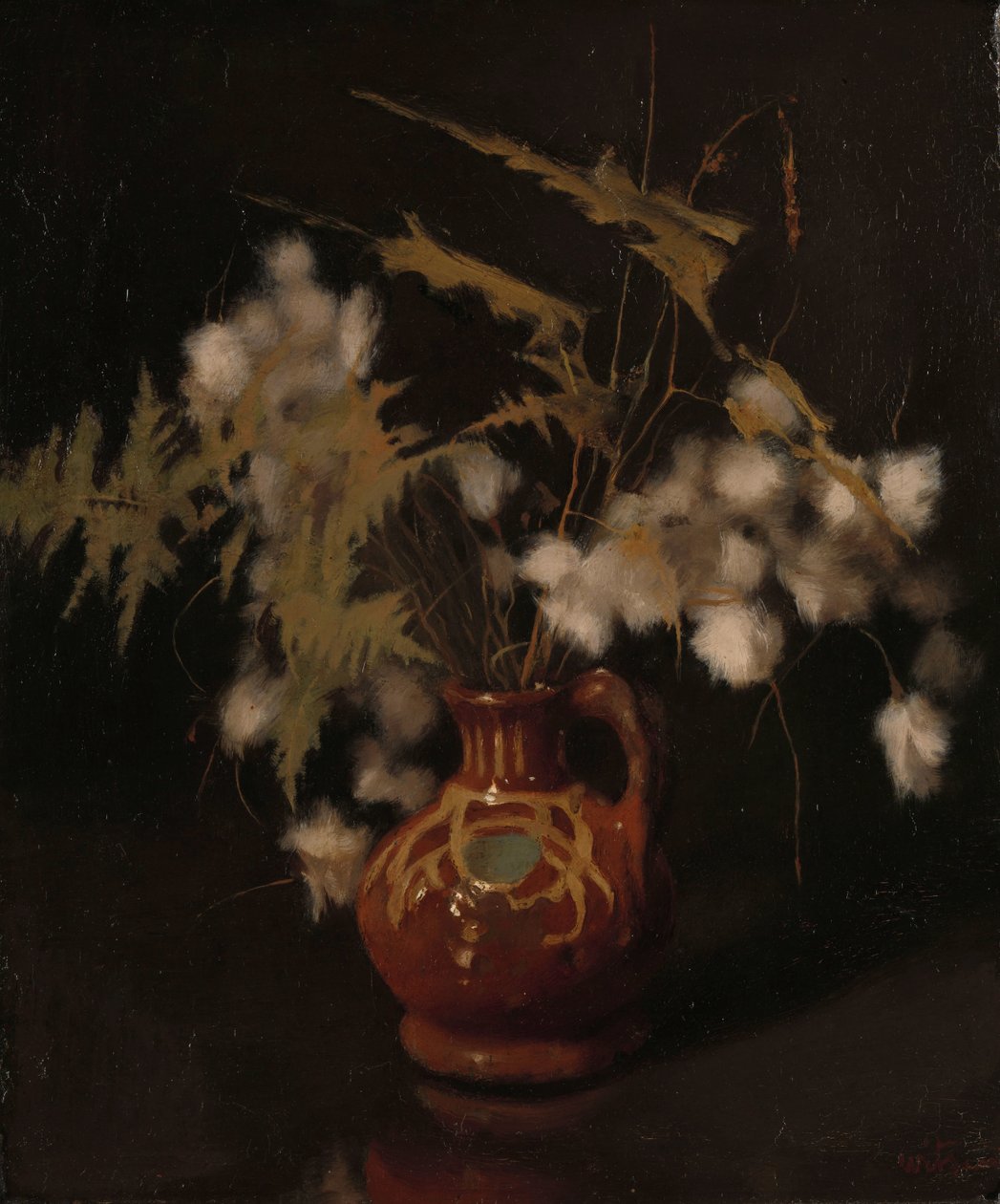 Fiori soffici in una brocca da Willem Arnoldus Witsen