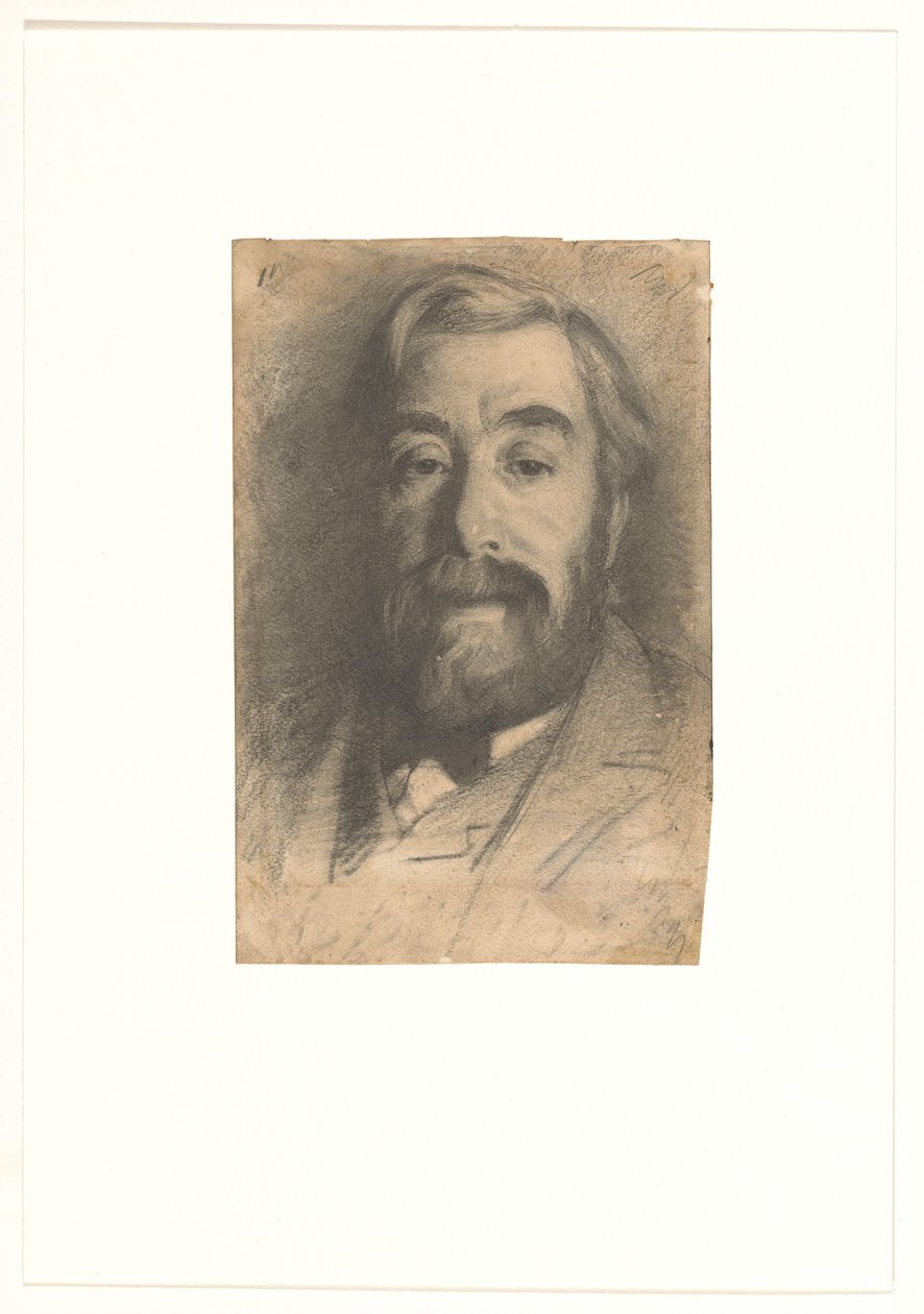 Ritratto del pittore Anton Mauve da Willem Arnoldus Witsen