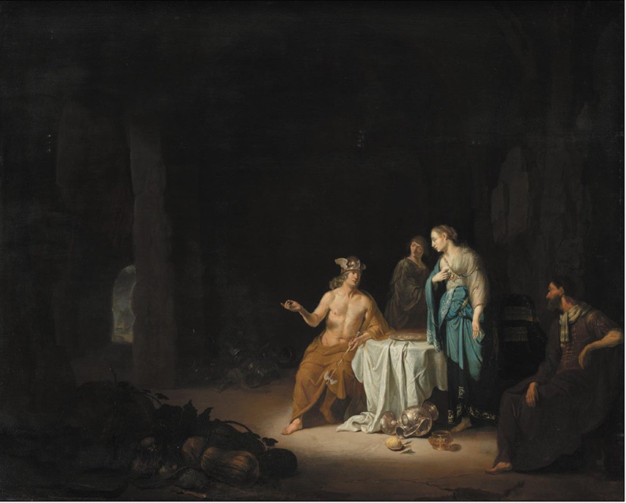 Mercurio e Proserpina da Willem de Poorter