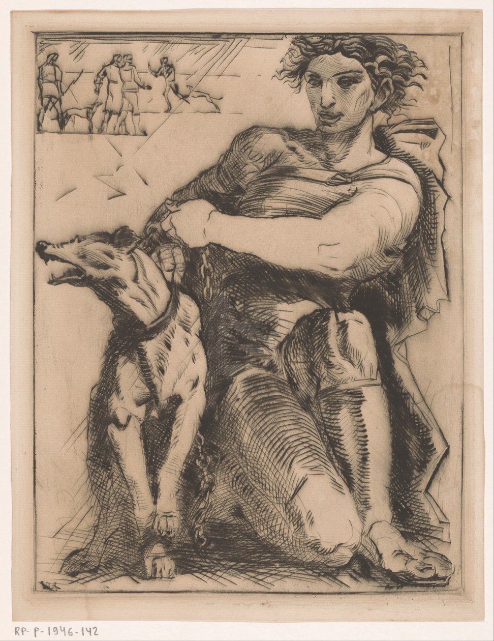 Servo di caccia da Willem van Konijnenburg