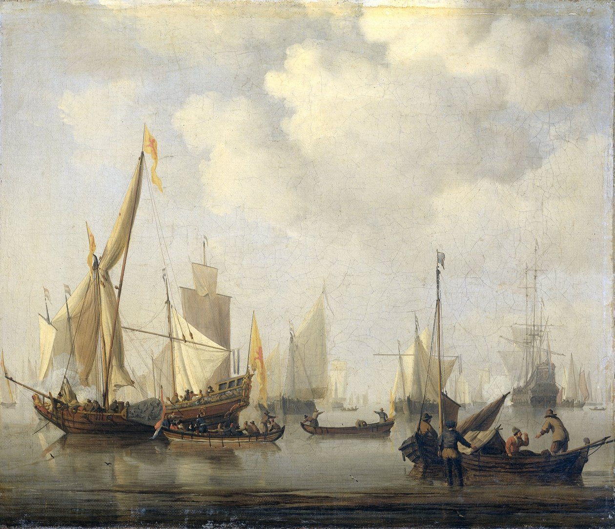 Calma in mare da Willem van de Velde (II)