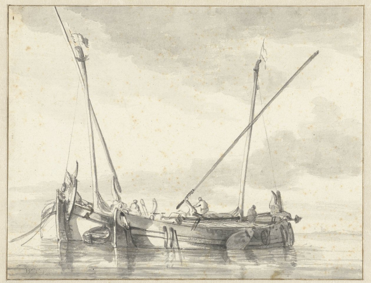 Due piccole imbarcazioni da Willem van de Velde (II)