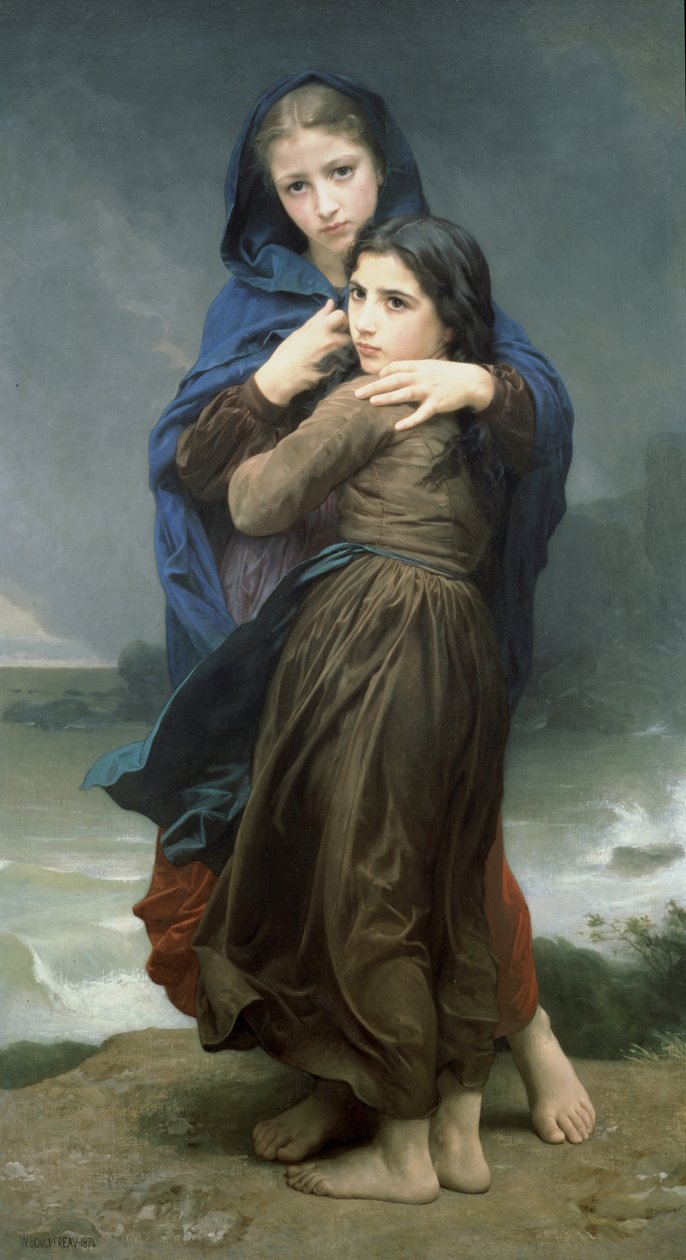 La Tempesta da William Adolphe Bouguereau