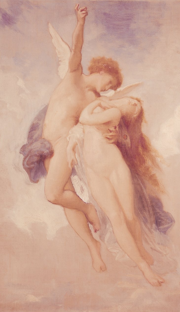 Cupido e Psiche da William Adolphe Bouguereau