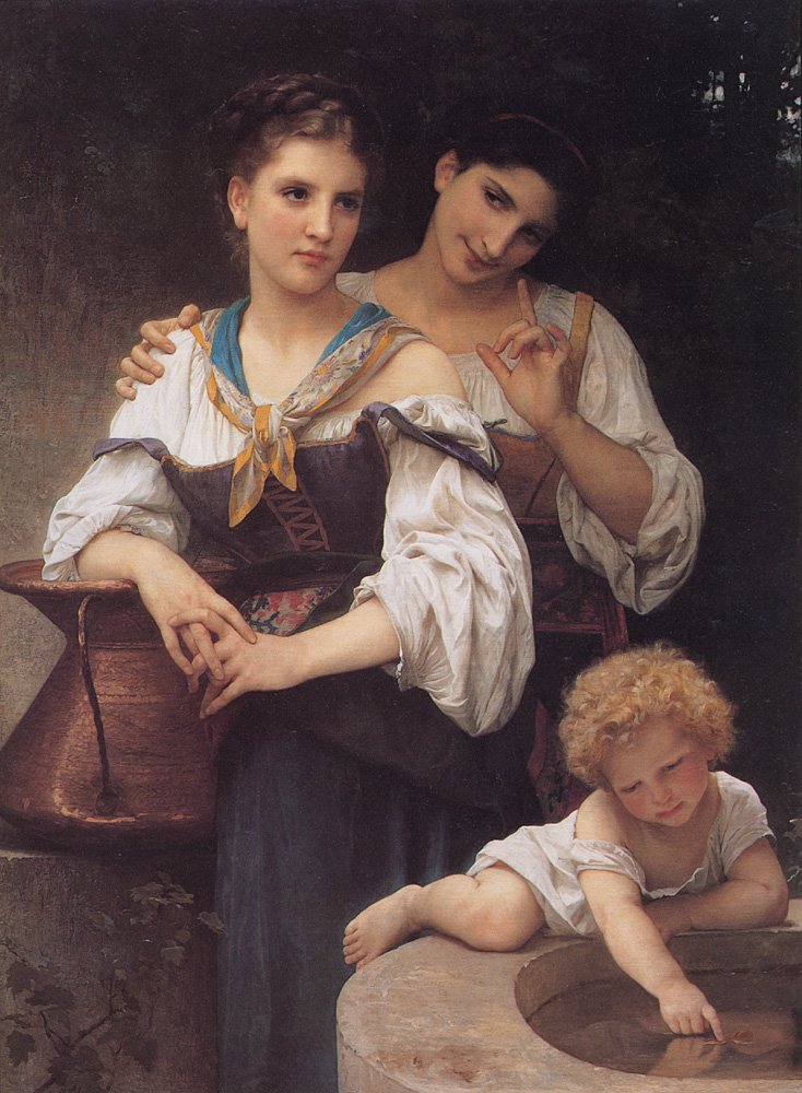 Il Segreto da William Adolphe Bouguereau