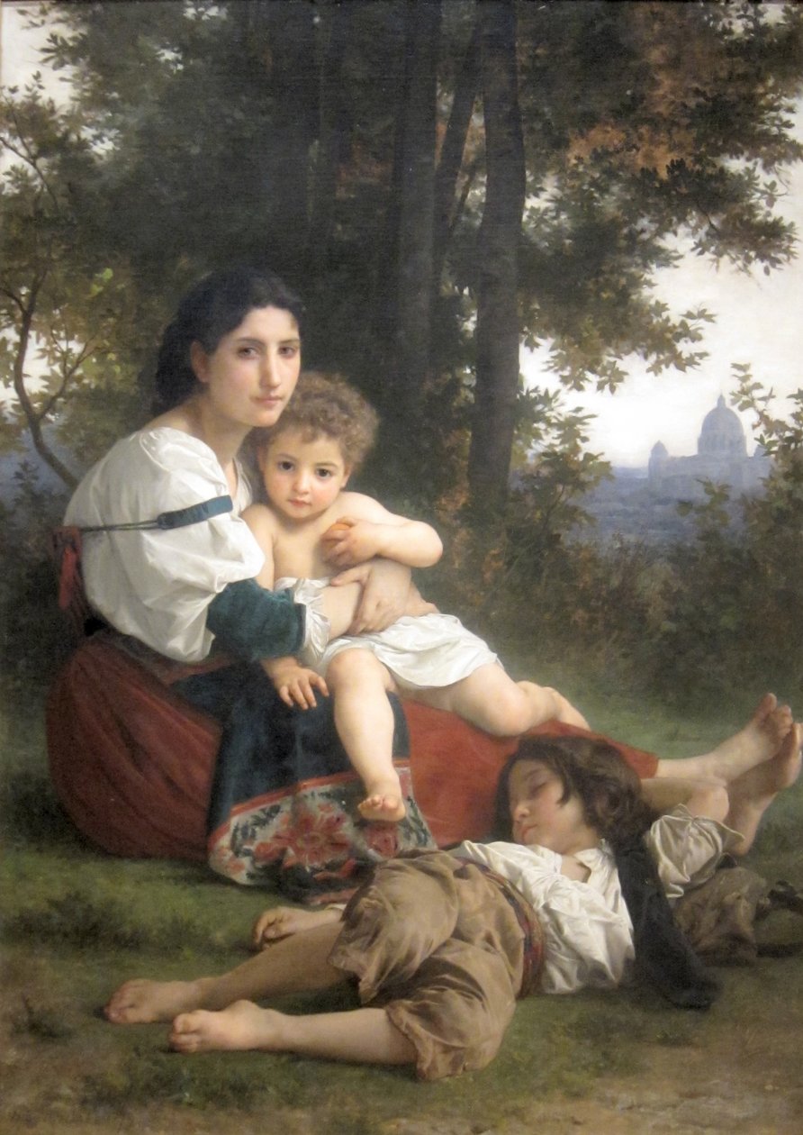 Riposo da William Adolphe Bouguereau