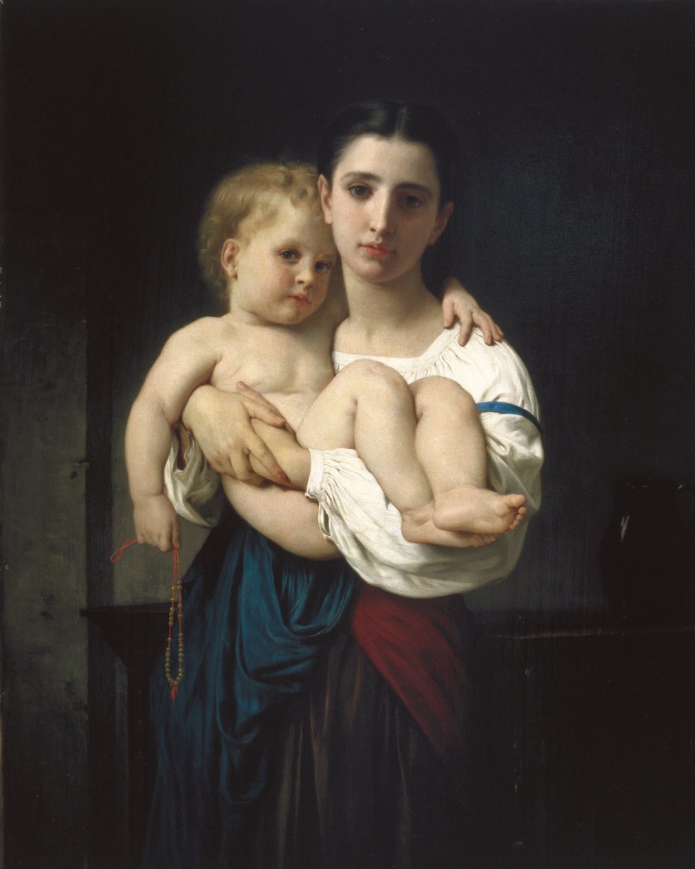 La Sorella Maggiore, Riduzione da William Adolphe Bouguereau