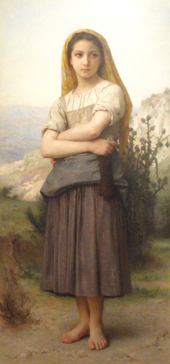 Giovane ragazza da William Adolphe Bouguereau