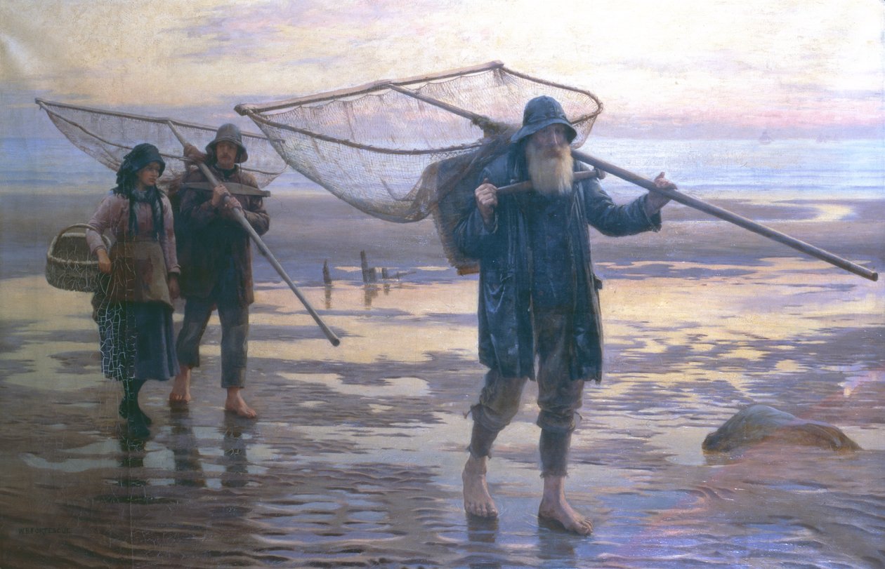 Pescatori di gamberi da William Banks Fortescue