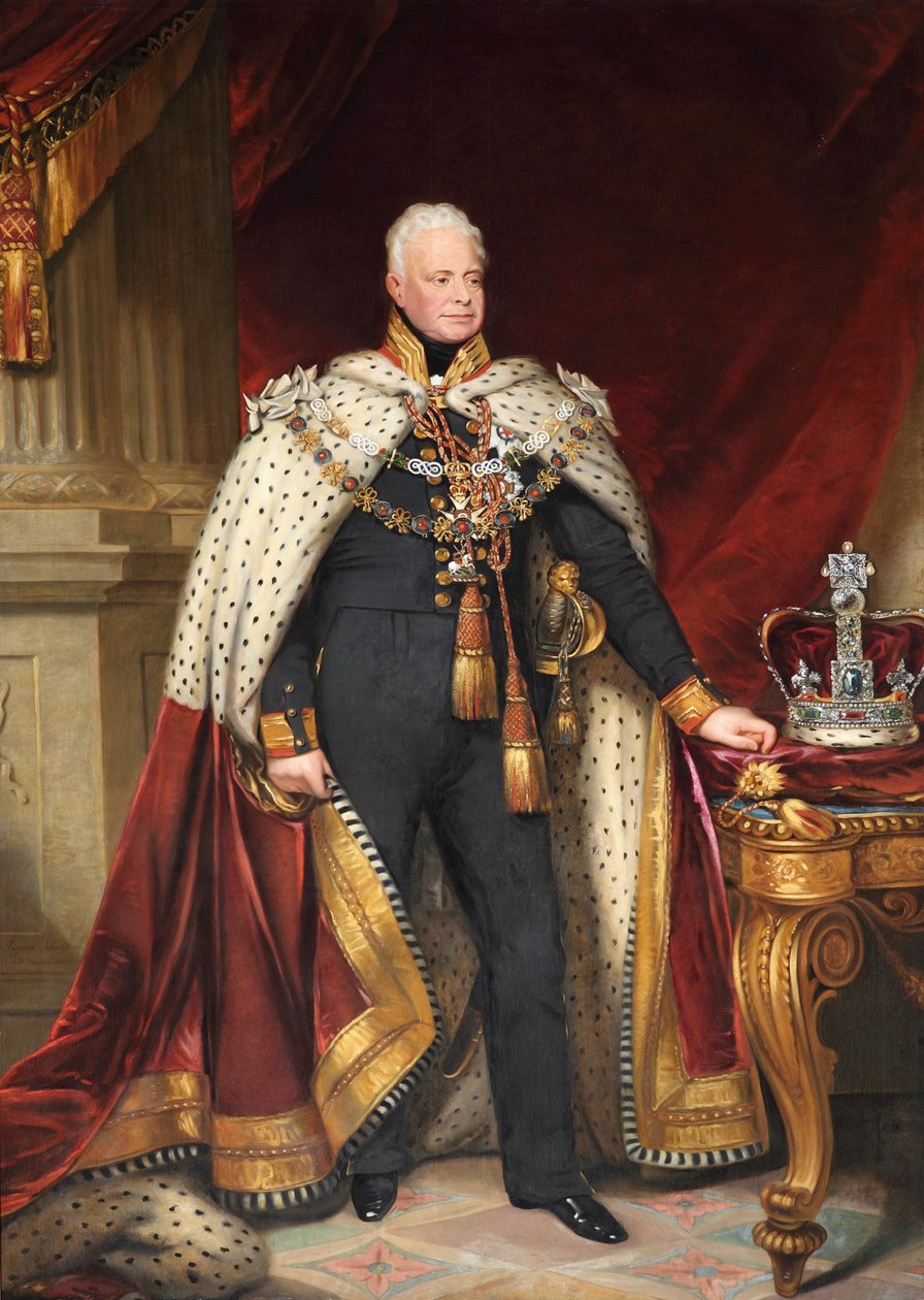 Re Guglielmo IV da William Beechey
