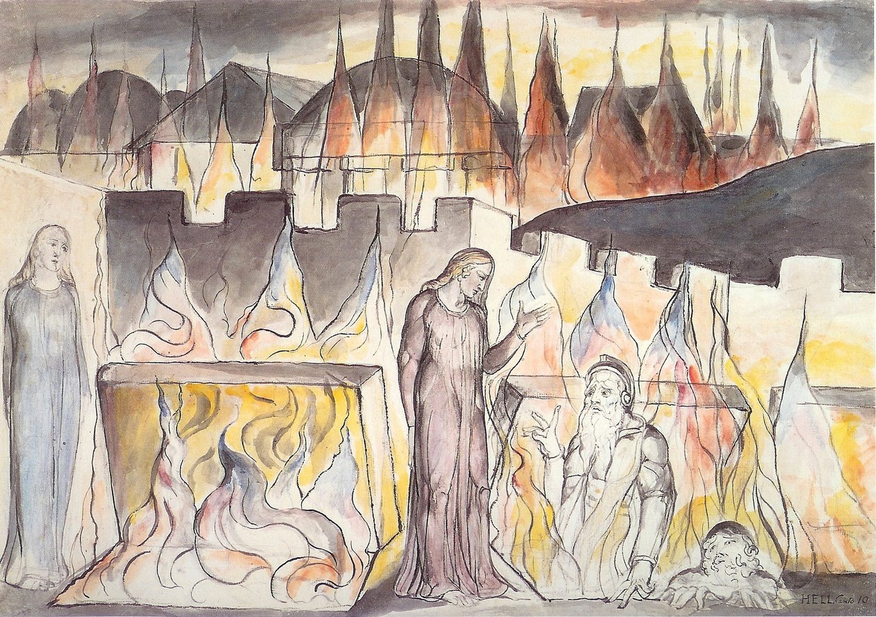 Inferno di Dante da William Blake