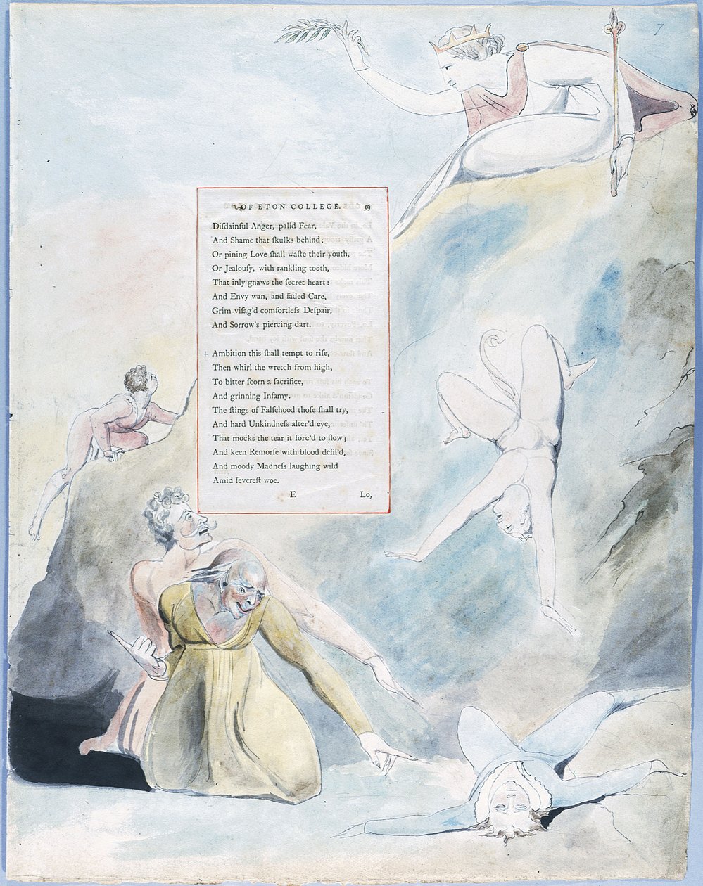Le poesie di Gray da William Blake