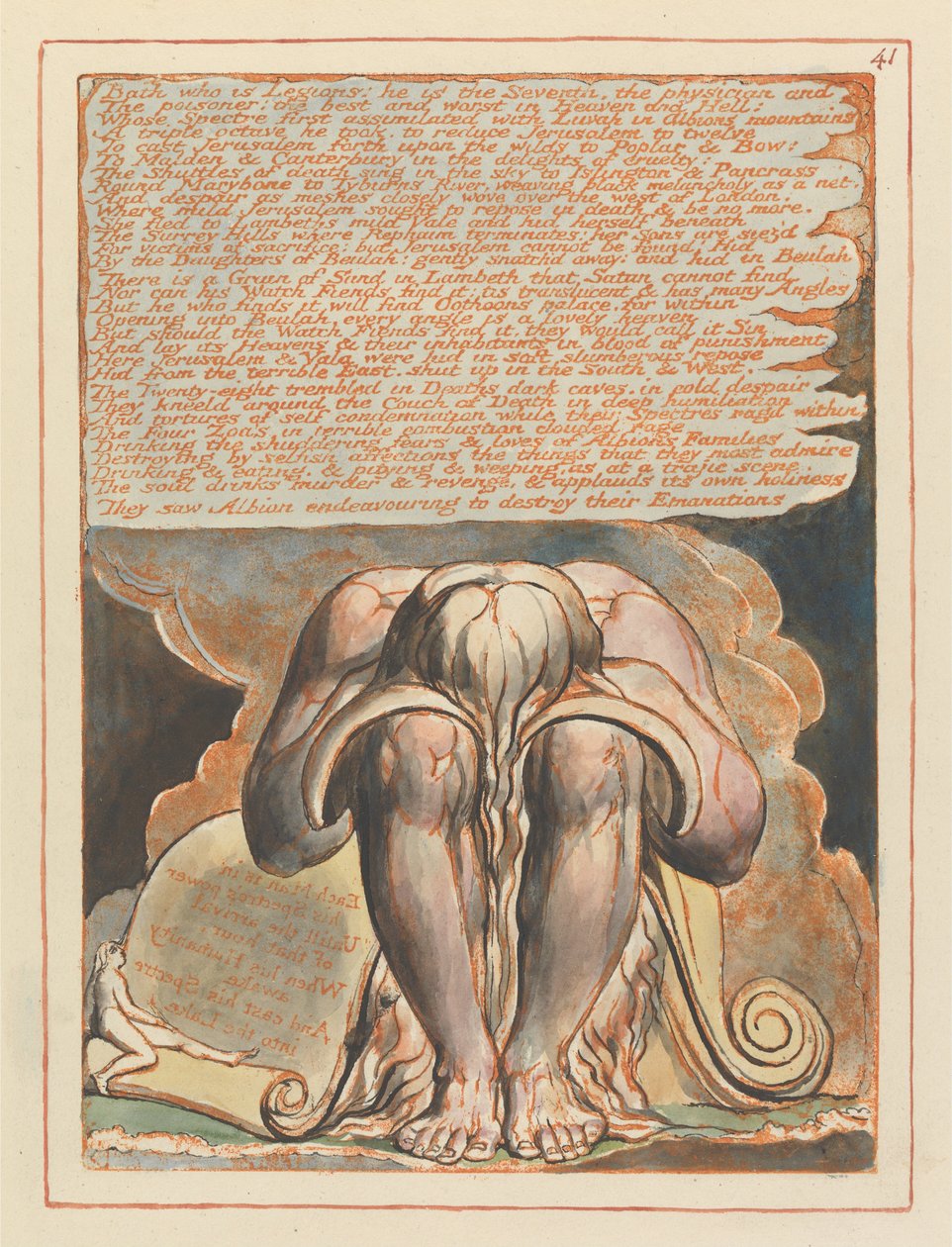 Gerusalemme, Tavola 41 da William Blake
