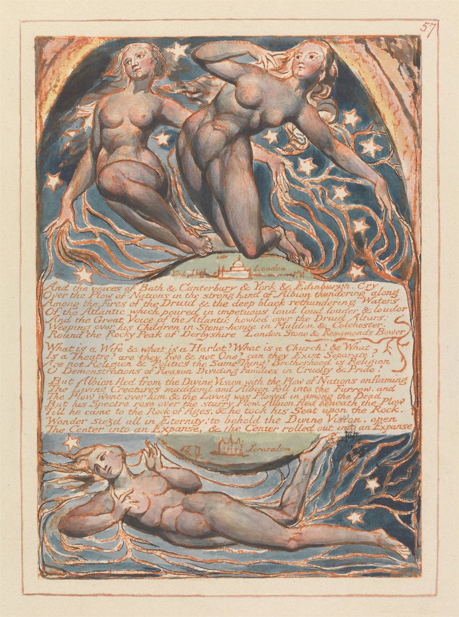 Gerusalemme, Tavola 57 da William Blake