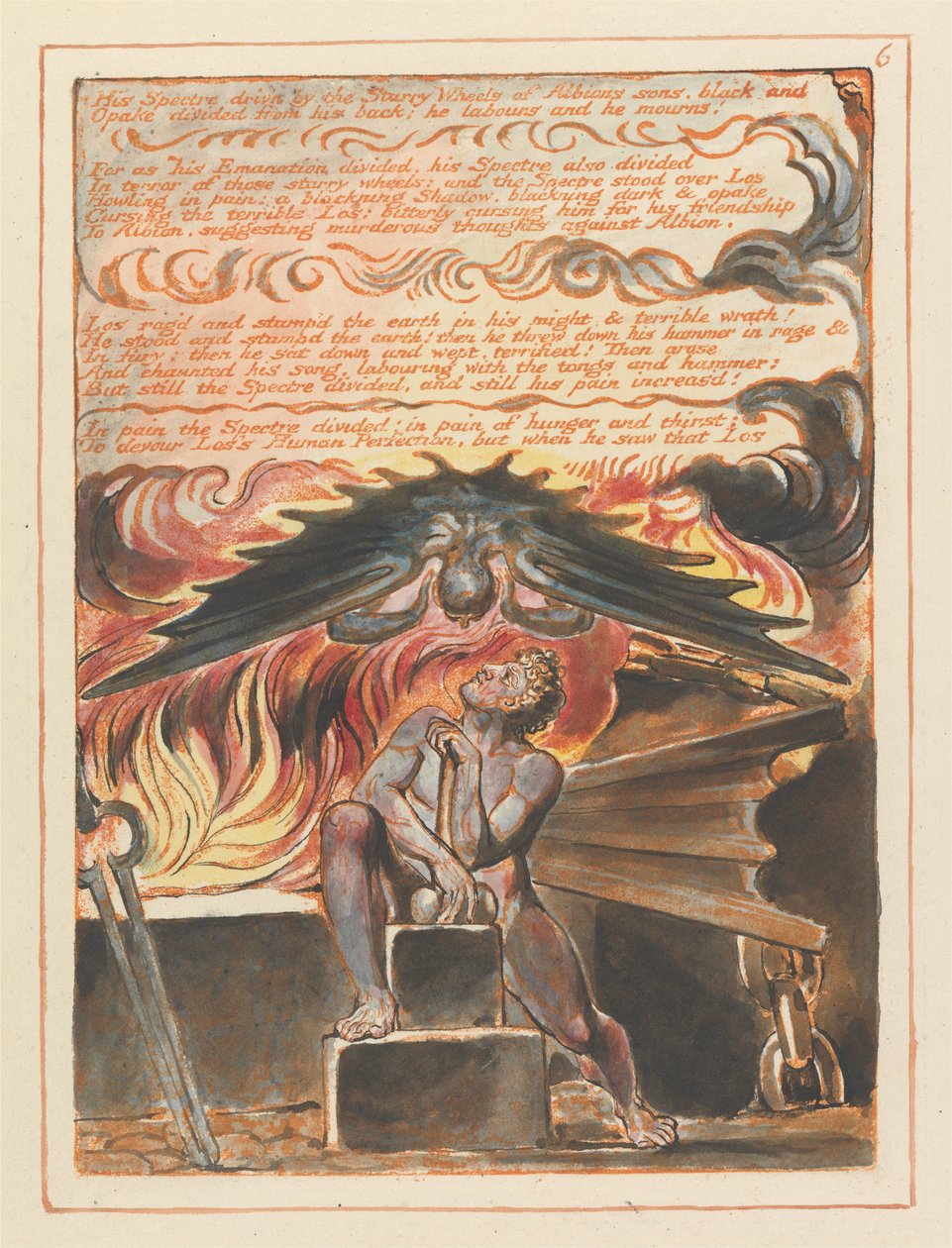 Gerusalemme, Tavola 6 da William Blake