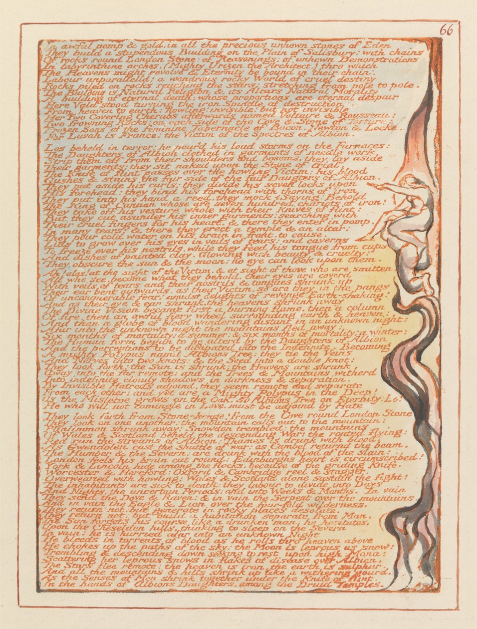 Gerusalemme, Tavola 66 da William Blake