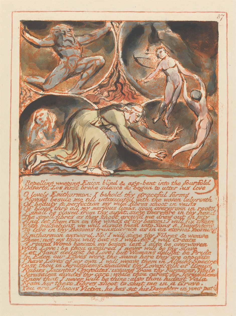 Gerusalemme, Tavola 87 da William Blake