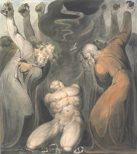 Il bestemmiatore da William Blake