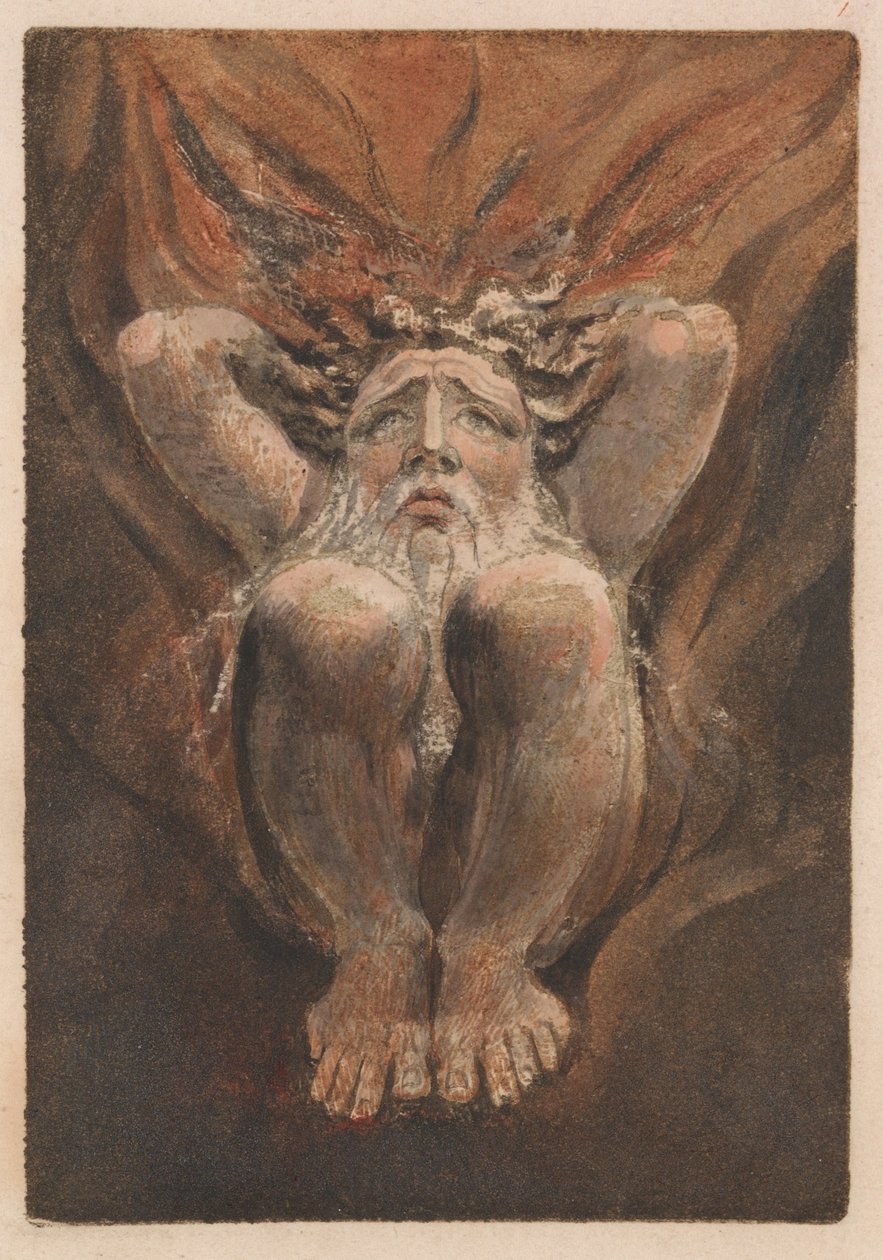 Il Primo Libro di Urizen, Tavola 21 (Bentley 16) da William Blake